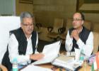 Secretary(Textiles), Govt. of  India, Ministry of Textiles reviewing the activities of Textiles Committee