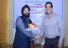 Welcoming of the Chief Guest Shri Paramjeet Singh IRS, CVO, CCI 